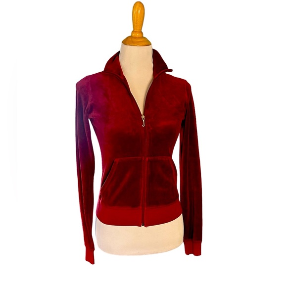 Juicy Couture Jackets & Blazers - Juicy Couture Velour Full Zip Jacket
